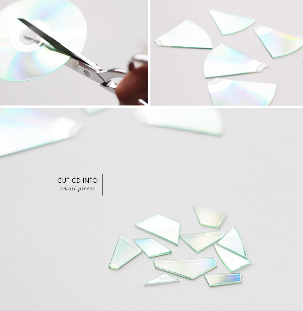 DIY kaleidoscope earrings
