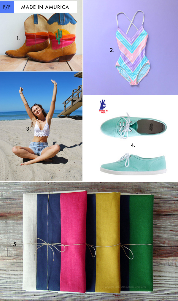handmade, vintage, and made in america favorite finds