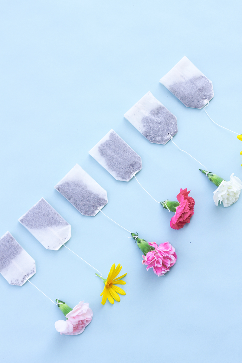 Kipi DIY Floral Tea Bag Strings